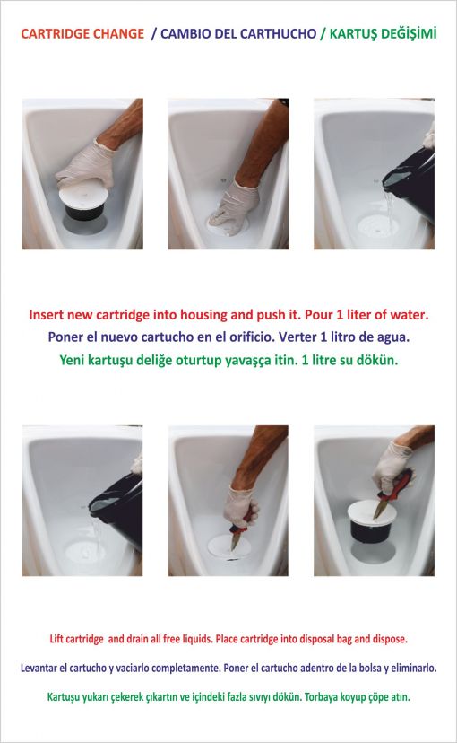 SUSUZ PİSUVAR KARTUŞU SUSUZ PİSUVAR KARTUŞU